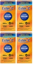 Ester-C 500 mg 24 Jam Vitamin C Tablet untuk Dukungan Imune, Tambahan Vitamin C, 90 Cacah (Paket 4)