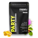 Party Recovery Gummies - Detox, Hidration & Energy Boost with Electrolytes & Matcha - Mengurangi Kabut Otak & Dukungan Mood - 60 Gummies per Pack