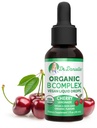 Kompleks Vitamin B Kompleks Organik Peluncuran B3, B6, B7, B9 & Metil B12 Untuk Kedewasaan Anak-anak