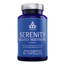 Thrivous Serenity Nightly Nootropic - Sleep & Relaxation Formula Mula dengan KSM-66 Ashwagandha, L- Theanine, Magnesium Glycinate & Melonasin - 60 Vegan Capsules