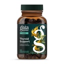 Gaia Herbs Thyroid Dukung - Dibuat dengan Ashwagandha, Kelp, Brown Seaweed & Schisandra untuk mendukung Keseimbangan Metabolic & Overall Well- Menjadi * - 120 Vegan Liquid Phyto - Capsules (Tambahan 40 Hari)
