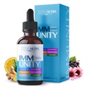 Total Imune 6-in- 1 Liquid Multivitamin Supplemen 124; 100% Daily Zinc, Vitamin D3, Vitamin C Imunity Drops Vitamin Liquid £124; Elderberry, Echinacea, Ginger Dukung untuk Dewasa & Anak-anak