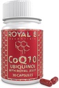 Ultra- Premium Co-Enzyme Q10 dengan Royal Jelly, Ubiquinol CoQ10 Capsules for Heart Health and Ammune Defense, All-Natural CoQ10 Supplemen Dibuat oleh Lebah, 3.000 mg, 30 Vevgie Capsules