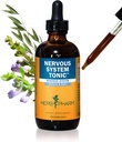 Herb Pharm Nervous System Tonic Cair Herbal Formula ke Strengthen dan Tenangkan Sistem Gugup - 4 Ounce