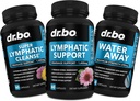 Suplemen Drainase Lymphatic & Pil Air: Diuretika - Herbal Lymphatic Dukung Total Herbal Cleanse Memproduksi & Pill Away Lymph System Supppplemen - Lymph Node Detox Cleanse Drainage