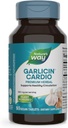 Nature 's Way Garlisin Cardio Premium Herbal Healthy Circulation Support * 350 mg per Serving 90 tablet