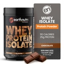 Whiy Isolate Protein Powder - Post Workout Recout Powder for Muscle Recovery & Growth - 25g Protein - Easily Digeable - Non-GMO & Gluten- Free - Chocolate Flavor - 20 Servings (1.41 lbs)