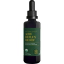 Global Healing Acid Reflux Relief Organic Liquid Suplement W / Slippery Elm - Membantu Upset Stomach, Heartburn, Intervention - Mendukung Pertahanan Tubuh Terhadap Isu Digeptical - 2 Fl oz