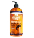 Nature 's Diet Pet 32 oz Norwegia Salmon Oil Dogs & Cats - Dukungan Natural untuk Fungsi Gabungan Kesehatan Ammune Heart Appetit Skin & Coat Omega 3 6 9 Liquid Food Topper EPA DHA Fatty Acids
