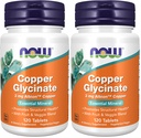 Suplemen SEKARANG, Copper Glycinate dengan 3mg Albion Copper, Promotes Structural Health *, 120 Tablet, Light Gray, Tan (Paket 2)