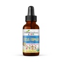 Student and Attention Supplemen 1oz - Focus Suppplemen Ashwagandha for Kids & Natural Moringa Extract for a Serene and Genius Mind - Non-GMO Focus Vitamin for Kids - Made in USA