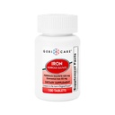 GeriCare Ferrous Sulfate Tablet 325mg, Elemental Iron 65 mg High Potency Iron Suplemen 100.