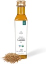 ADI 100% Murni Organik Flaxseed Oil - 8.8 lf oz, Liquid Flax Oil Cold- Menekan & Unfure