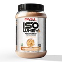 GMU SPORT - 100% Whee Protein Isolat Powder - 2 LB Whoy Isolat Powder Protein dengan Collagen Peptides, Enzymes Digetical & BCAAs - Powder Protein dengan 30 Servis Cinnamon Swirl