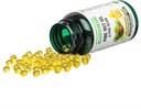 Siberian Green Pine Nut Oil w / Pine Resin Capsules 200 Softgels Wild Harowed Siberia Altai Cold Press Unfure