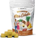 BariatricPal Sugar- Free Calcium Citrate Soft Chews 124; 500mg with Vitamin D & Progories 124; Piña Colada = 124; 90 Count (1 Pasokan Bulan)