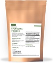 Powder Spirulina organik, Non- GMO, USDA Disertifikasi, Sebuah Superfood dengan Protein Tinggi, Boost Energy, Enhance kekebalan, Paket Individual