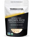 Superfoods Terrasoul Organic Sproutted Brown Rice Protein Powder, 1.5 Pounds