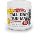 5% Nutrition Rich Piana AllDayYouMay BCAA Powder 124; Premium Intra & Post Workout Acids, Hidration, Endurance, Muscle Recovery, Gabungan & Liver Duck 124; 16.93 oz, 30 Cuppins (Mango Pineces)