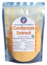 4oz Organic Cordyceps Mushroom Extracted From Real Mushroom Fruiting Bodies from Nammex 14; > 30% Beta- Glusans 124; Cordyceps Militaris 124; Atlet -Glucan for Energy, Immune System, Athletic Performance