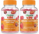 Lifeable Problem 5 Miliar Kids + Imune Duck Kid, Gummies Bundle - Great Tasting, Vitamin Suplemen, Gluten Free, GMO Free, Chewable Gummy