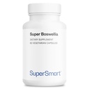 Supersmart Super Boswellia Extract 100mg per hari (Patented & High Strength) - ApresFlex Boswellia Serrata Suplemen - 20% AKBA 124; None-GMO & Gluten Free - 60 Vegetarian Capsules
