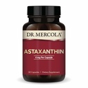 Dr. Mercola Organik Astaxanthin - 4 mg Astaxanthin - powerful Antioksidant - Organic Mikroalgae Extract - Non-GMO, Gluten- Free & Soy- Free - 30 Capsules (30 Pelayan)