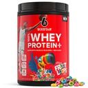 Enam Bintang Whey Protein Powder Plus - Bangunan Muscle & Recovery Formula dengan Whiy Isolate Powder, BCAAs, 30g Protein, Imune Dukungan - Pasokan Kerja - Kellogg Loops Flavor, 1.8 pon