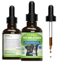 Pet Wellbeing Pet Meltonain for Dogs - Supports Adrenal Health, Cortisol Saldo, Helling Normal Sleep Patterns - Veterinarian- Formulated Liquid Suplemen 2 fl oz (59 ml)
