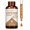 Limons Mane Liquid - Liquid Mane Tunture Lion 's for Memory, Focus & Clarity - Lions Mane Suplemen - Lions Mane - Lion Mane Mushroom Suppplemen Otak Nootropics - (1 Pack)