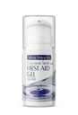 Silver Miracles - Colloidal Silver Aid Pertama Gel - Botol Tanpa Udara - Nano Silver Gel Weund Care - Menyembuhkan Oviup for Burns, Sunburns & Irroated Skin - Unscented -3.38 OZ - 25 PPM