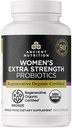 Unsur Regeneratif Nuklir Kuno Protein Tersertifikasi untuk Perempuan, Progitive Women 's Extra Energy, Ditraffic Healthy dan Imune System Fungsi Dukungan, 25 Milyar CFUs * Per Serving, 60 Count
