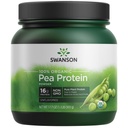 Swanson 100% Tersertifikasi Organik Pea Protein Powder Non-GMO 1.1 lb (503 g) Pwdr