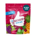 FlavCity Fruit Punch Electrolytes Powder Packet - 28 Hidration Packets - No Added Sugar - Hidration Powder with Real Fruit & Unfux Sea Salt - Keto & Gluten- Free (28 Stick Packs)
