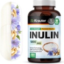 BIO KRAUTER Inulin Powder Capsules - Inulin Prebiotic Fiber 1200 mg strength - 250 Count - Suplemen Soluble Fiber - Chicory Root Fiber Capsules untuk Digetives Support - Vegan