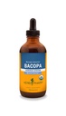 Herb Pharm Certified Organic Bacopa Ekstrak Cair untuk Dukungan Otak - 4 Ounce