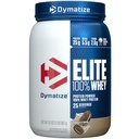 Dymatize Elite 100% Powder Whey Protein, Cookies & Cream, 25g of Protein, 5.5g BCAAs, Kurang dari 140 Cal., Gluten Free, 3g Carb, 2g Sugar, 3g Fat (25 Pelayan)