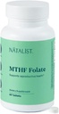 NATALIST MTHF FOLD 1000 mcg (L-5-MTHF) Mendukung Fertility & Pregnancy Sehat & Pregnancy untuk Women - Suplemen Sehat & Pengembangan Fetal - Vegan, Gluten- 60 Tablet
