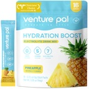 Venture Pal Sugar Free Beat Electrolyte Pawder - Liquid Daily IV Drink for Rapid Hidration & Party Recovery 124; 5 Vitamins & 7 Electrolytes 124; Keto Friendly 124; Non-GMO 124; Sertifikasi Vegan 124; 16 Sticks