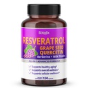 Resveratrol dengan Benih Anggur + Quercetin Berberine + Milk Thistle Anti-Aging yang Kuat - Amerika Serikat Dibuat & Tested (15-hari Supply (Paket 1))