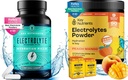 KEY NUTRIENTS Hydration & Energy Electrolite Bundle - Electrolite Tablet & Tropical Peach Multivitamin Powder, Sugar- Free
