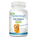 Zinc for Dogs to Dukung Heally Skin & Coat, Propiness Normal Growth, Balanced Immune Fungsi & Cellular Metabolism, with Biotin, Finium, Selenium & Vitamin E, 120 Chewable Tablets