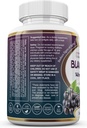 Vibraxlab Black Currant Oil 10000mg - Hexane Free - Natural Anti Aging Antioksidant dengan High GLA Formula - Pasokan Rambut, Skin, Gabungan & Eye Health - Premium Black Currant Seed Oil Suftgel Suplemen