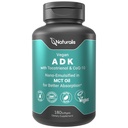 Gracialis Vegan ADK dengan 50mg Tocotrienol dan CoQ-10 124; Nano- emulsified dalam EVOO untuk Better Absoprrtion 124- GMO, Soy Free dan Vegan Society Certifikasi 124; 180 Vegas Softgegels (Carraenan Free)