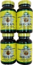 Caps Bee Asli di Brown Bottles - 4 Pack - 120 Hitung Setiap Botol