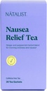 NATALIST Nautical Relief Tea Ease Pregnancy Morning Sickness Calming-Based Comfort Blend for Women - Digetical Soothing Organic Ginger & Peppermint - Vegan, Gluten- Free, Caffeine- 20 Bags