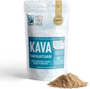 Vanuatu Kava Root Powder 16oz - Noble Blend for Stress Relief, Sleep & Relaxation 12.4; Gluten & Calorie Free Alu2; Eco Friendly Plant - based Packaging (16 oz)