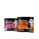 10 pada 1 Multivitamin + Hip & Gabungan Kesehatan Lembut Chew Bundle - Dog Vitamin - Glucosamin Chondroitin, Omegas, Turmeric dan MSM untuk Overall Dog Health, Joint Supplemen untuk Dogs.