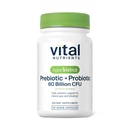 Nutrisi Hiperotik Vital Prebiotik dan Probiotik bagi Perempuan dan Pria 124; 60 Milyar CFU 124; Pre dan Progetic Support Digetical Health, Distipation, Diare, Gas & Bloating * 124; 30 Vegan Capsules