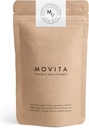 Movita 's Daily Multivitamin - Organic Fermentasi Whole Foods for Enhanced Energy, Imunity & Vitalitas - Vegan, Gluten- Free, Non-GMO - 30- Day Suppply (Eco- Friendly Refill Pouch)